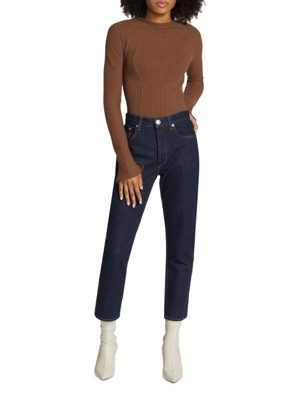 rag & bone ICONS Nina High-Rise Ankle Cigarette Jeans